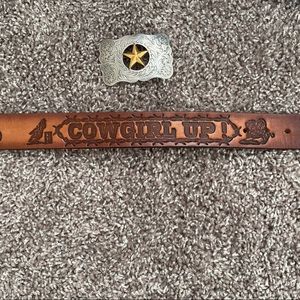 Real leather custom “Alexis” belt